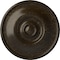 Ekena Millwork Jefferson Ceiling Medallion (Fits Canopies up to 2 7/8"), 11 3/4"OD x 3/8"P, Stone Hearth Crackle CM12JESHC - alternate 1
